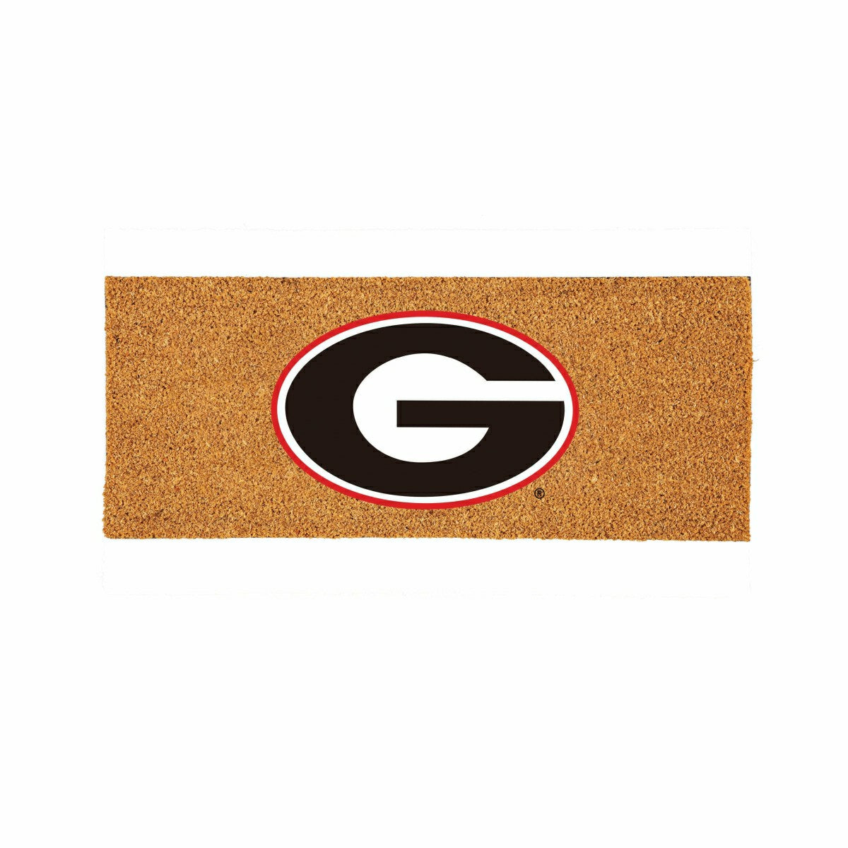 University of Georgia Extra Large Full Color Coir Mat, 60"x24" - Collegiate
