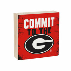 University of Georgia Plock, Down Home Fans, 6x6 - Collegiate Home