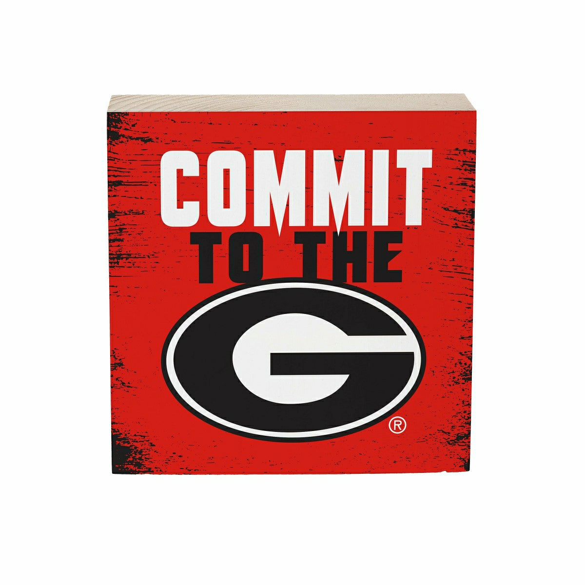 University of Georgia Plock, Down Home Fans, 6x6 - Collegiate Home