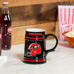 University of Georgia Ceramic Stein Cup, 24oz - Collegiate Home