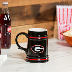 University of Georgia Ceramic Stein Cup, 24oz - Collegiate Home