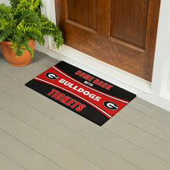 28" x 16" PVC Trapper Mat, Come Back with Tickets, University of Georg - Collegiate