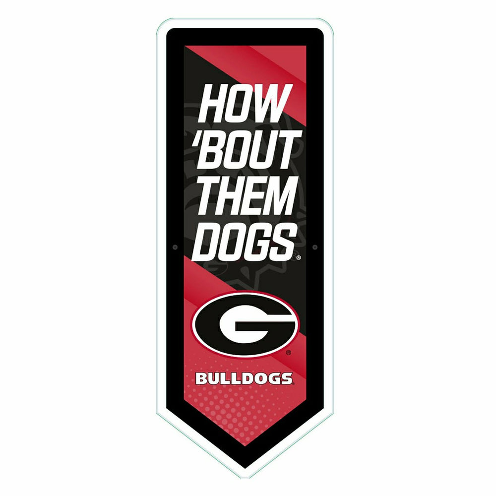 LED Wall Decor, Pennant, University of Georgia - Collegiate Home