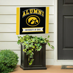 University of Iowa Coroplast Yard Sign Alumni - Collegiate Home