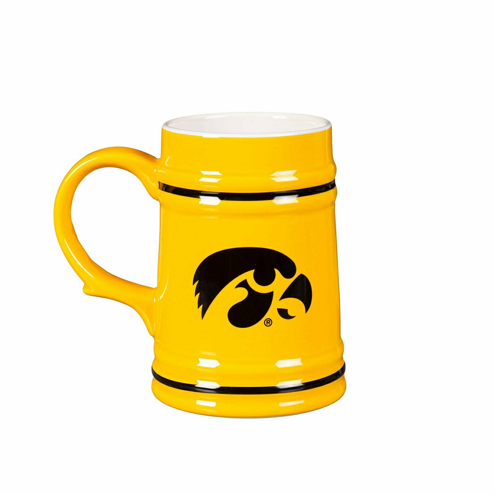 University of Iowa Ceramic Stein Cup, 24oz - Collegiate Home