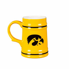 University of Iowa Ceramic Stein Cup, 24oz - Collegiate Home