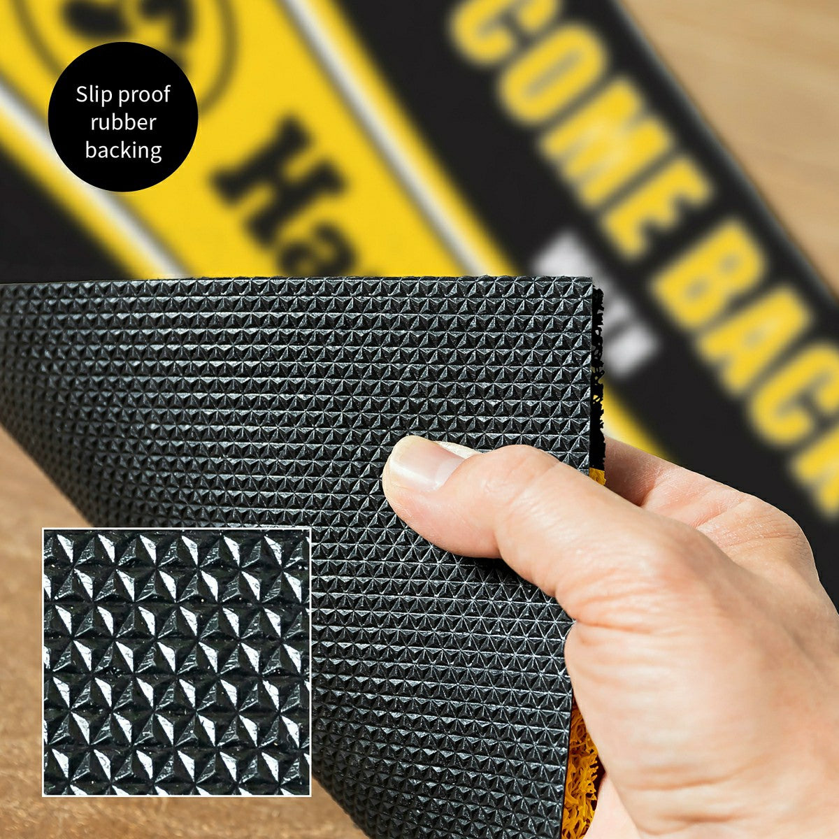 28" x 16" PVC Trapper Mat, Come Back with Tickets, University of Iowa - Collegiate