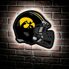LED Wall Decor, Helmet, University of Iowa - Collegiate Home