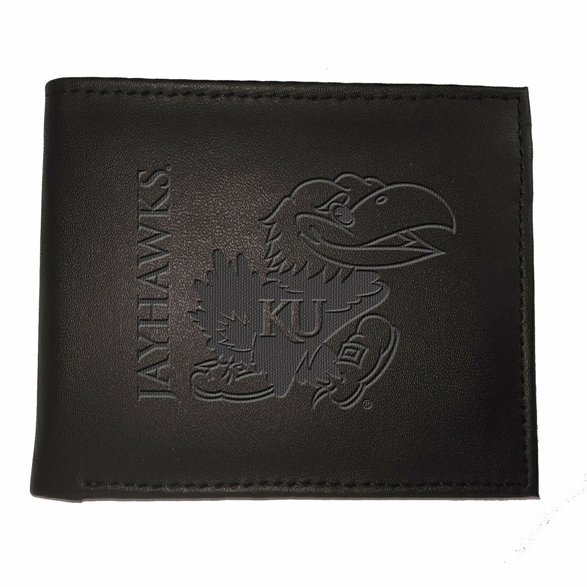 University of Kansas, Bi-Fold Wallet, Black - Collegiate Home