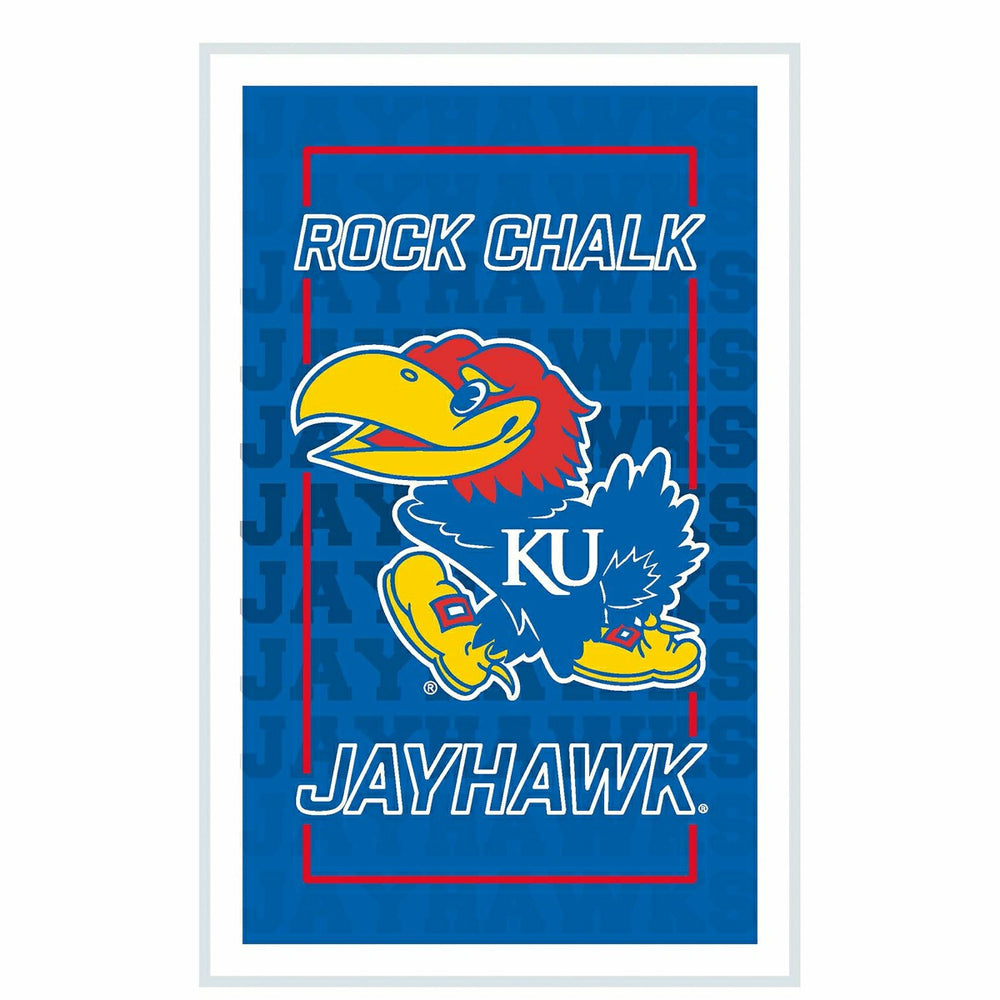 University of Kansas College Rectangle Neolite LED Decor - Collegiate Home