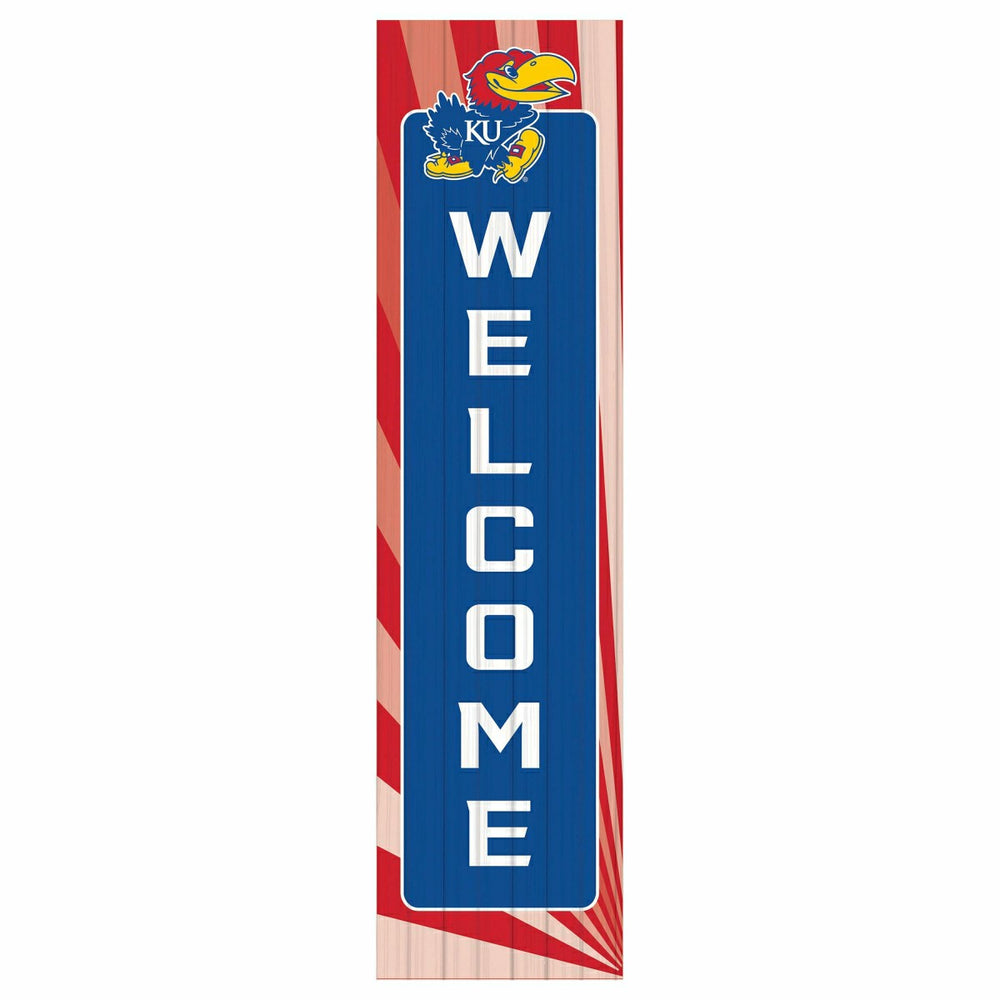 University of Kansas Summer Seasonal Single Sided Large Leaner, 46" - Collegiate Home