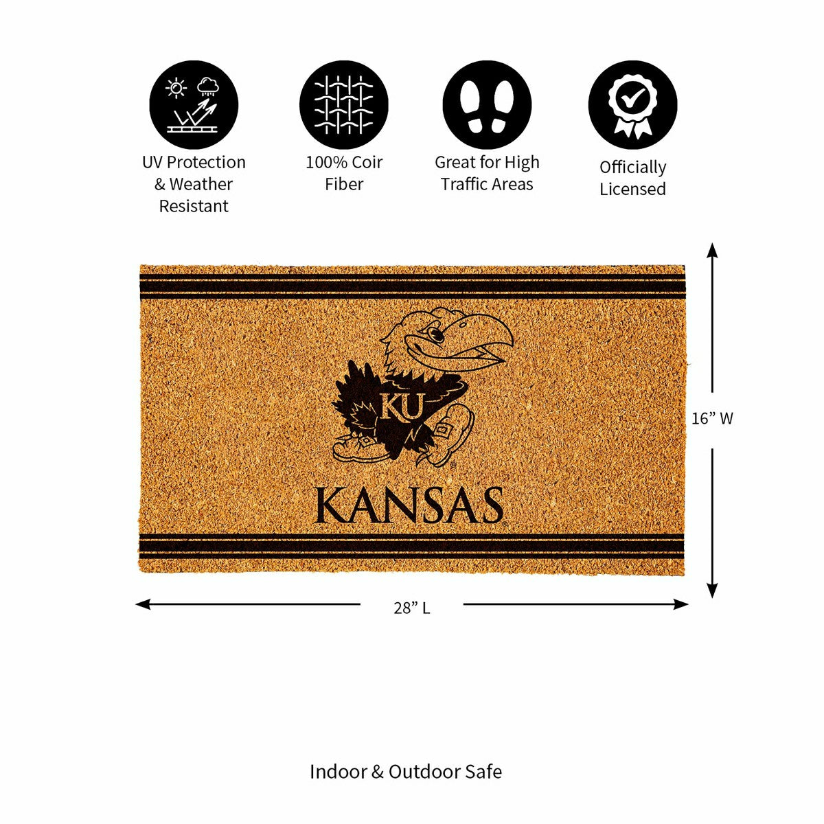 University of Kansas, Coir Mat 1C - Collegiate