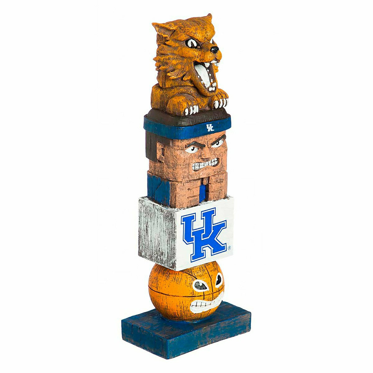 Kentucky Wildcats Tiki Team Totem Garden Statue - Collegiate Home