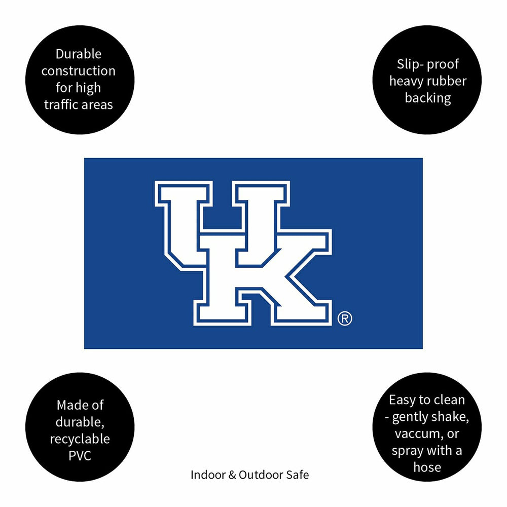 Full Color PVC Mat, 16" x 28", University of Kentucky - Collegiate