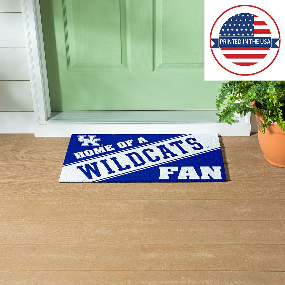 University of Kentucky, PVC Mat COLOR, Home of a Fan - Collegiate
