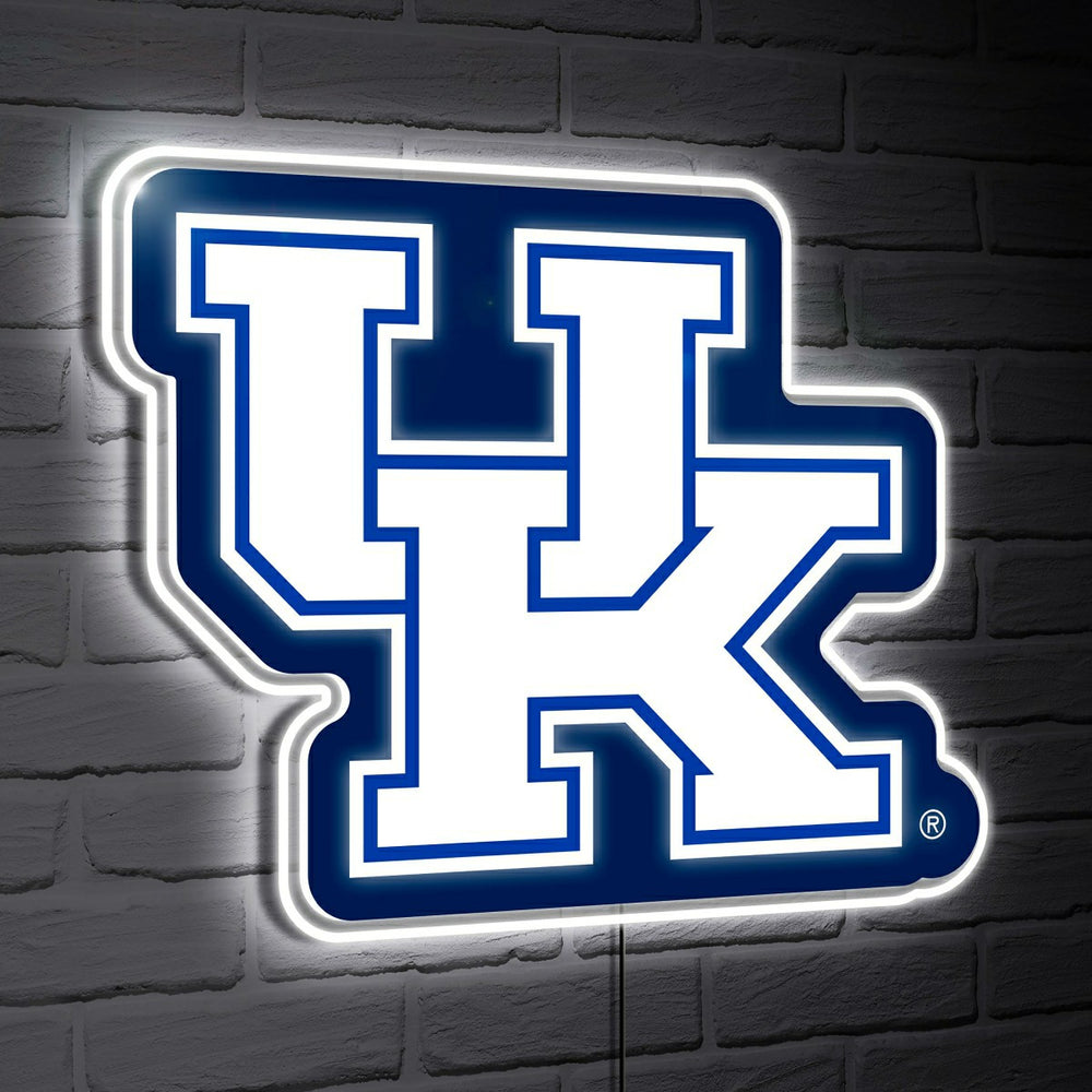 Kentucky LED Wall Decor, Glazelite, Logo - Collegiate Home