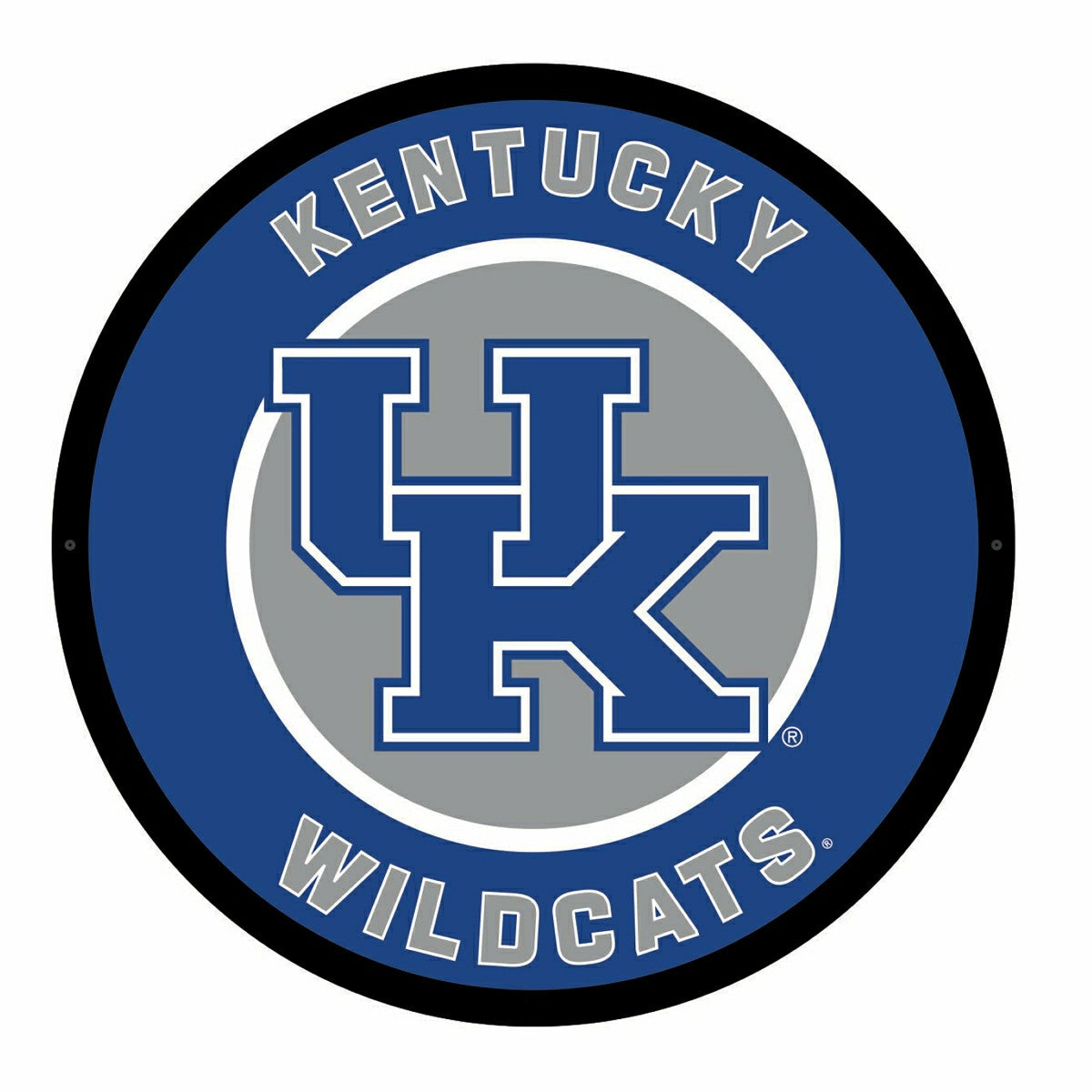 LED Wall Decor, Round, University of Kentucky - Collegiate Home