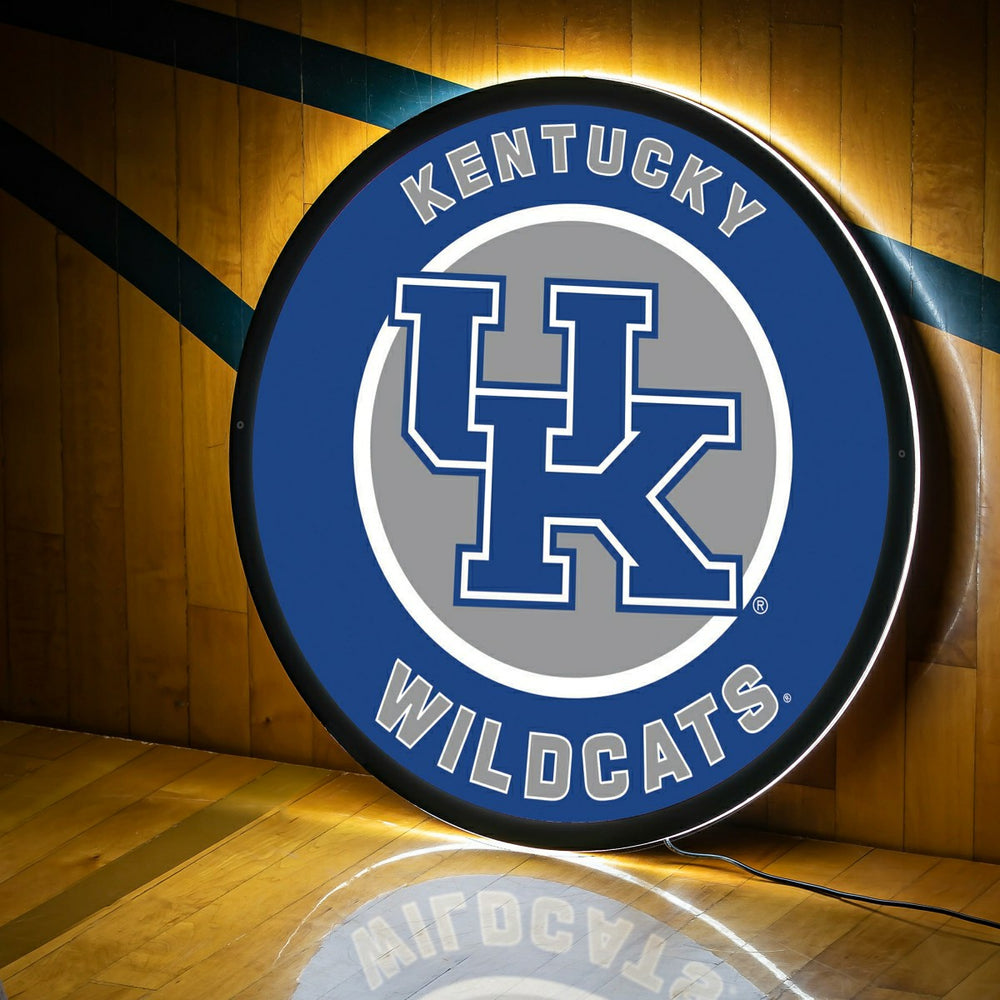 LED Wall Decor, Round, University of Kentucky - Collegiate Home