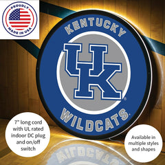 LED Wall Decor, Round, University of Kentucky - Collegiate Home