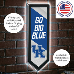 LED Wall Decor, Pennant, University of Kentucky - Collegiate Home