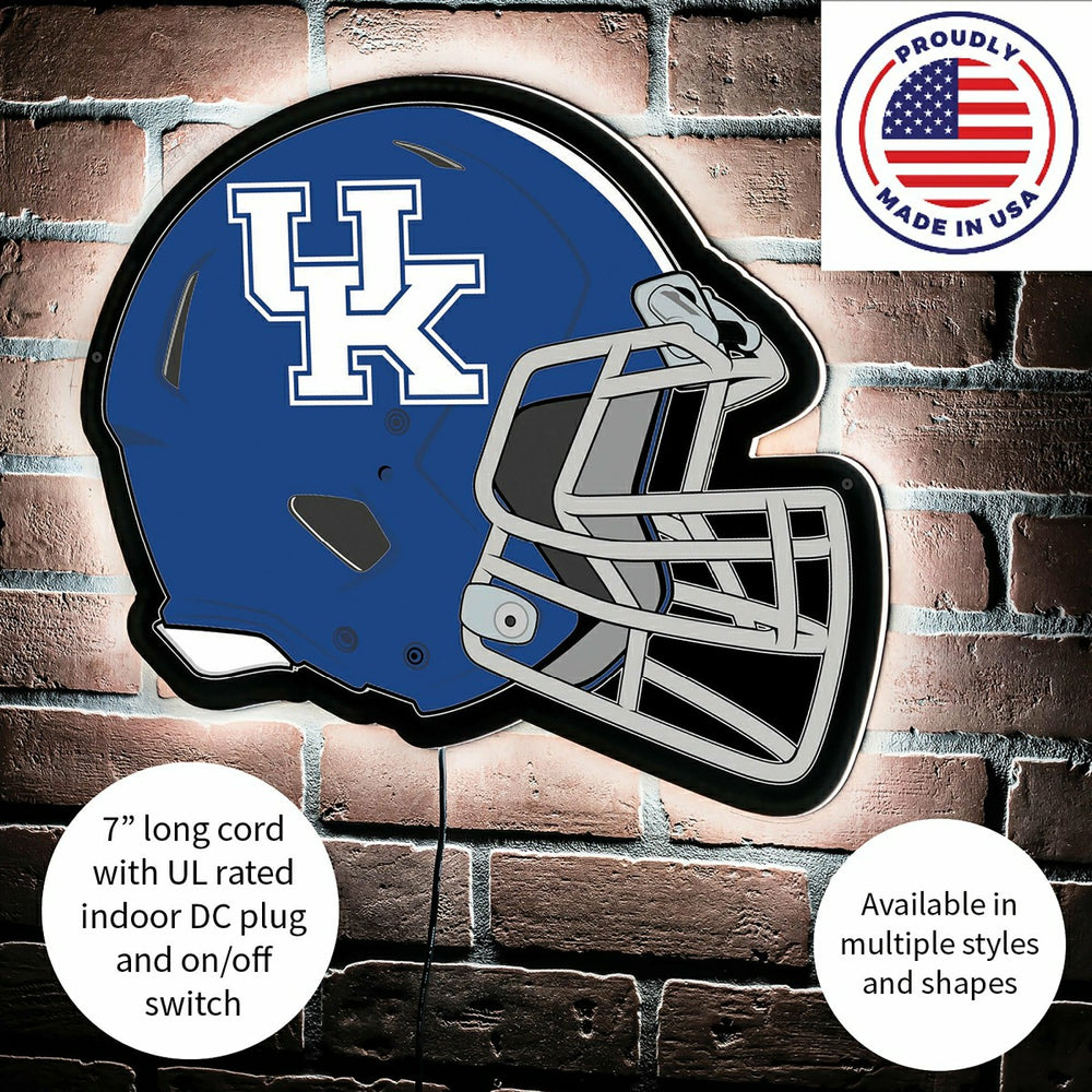LED Wall Decor, Helmet, University of Kentucky - Collegiate Home
