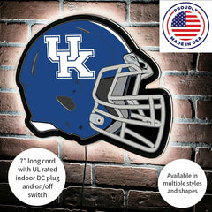LED Wall Decor, Helmet, University of Kentucky - Collegiate Home