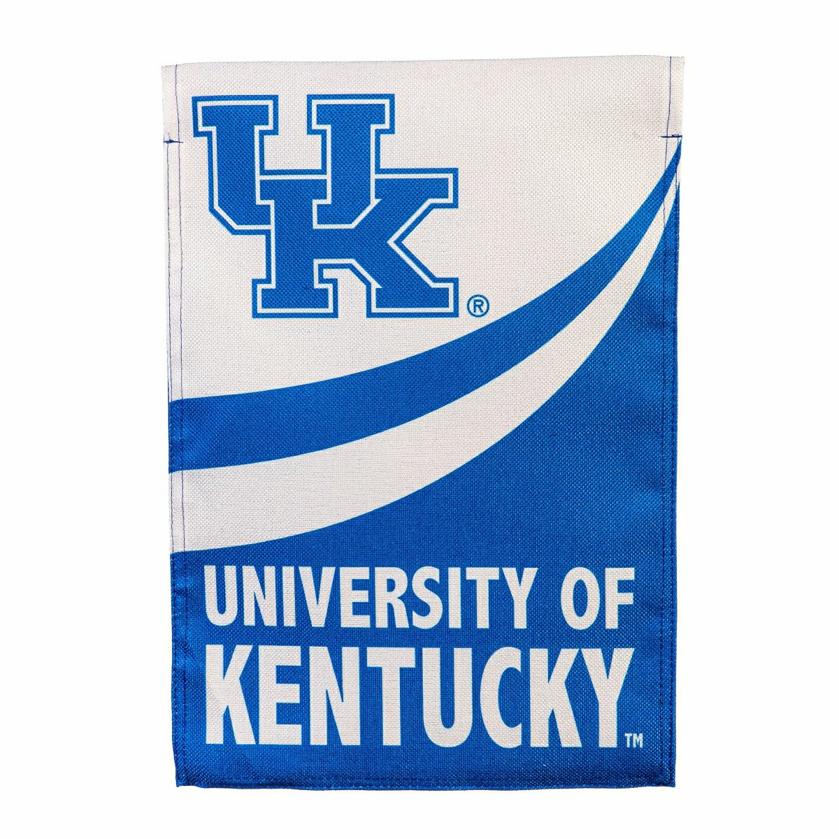 University of Kentucky Burlap Flag GDN Size - Collegiate Home