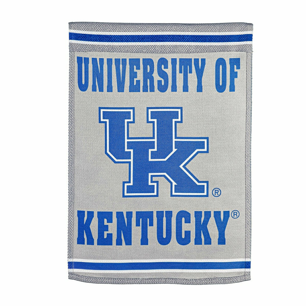 University of Kentucky Embossed Suede House Flag - Collegiate Home