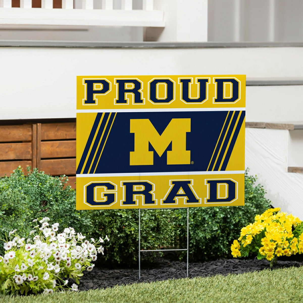 University Of Michigan Coroplast Yard Sign Graduate - Collegiate Home