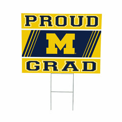 University Of Michigan Coroplast Yard Sign Graduate - Collegiate Home