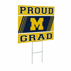 University Of Michigan Coroplast Yard Sign Graduate - Collegiate Home