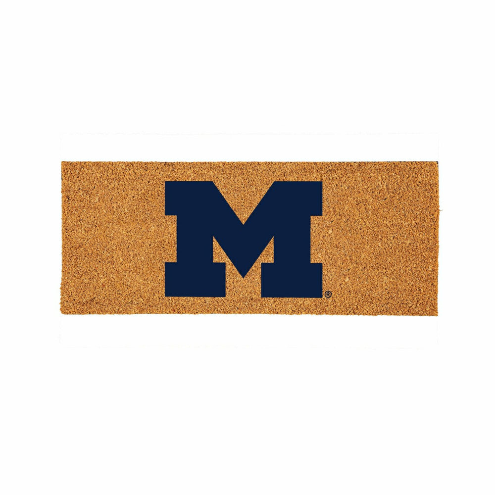 University Of Michigan Extra Large Full Color Coir Mat, 60"x24" - Collegiate