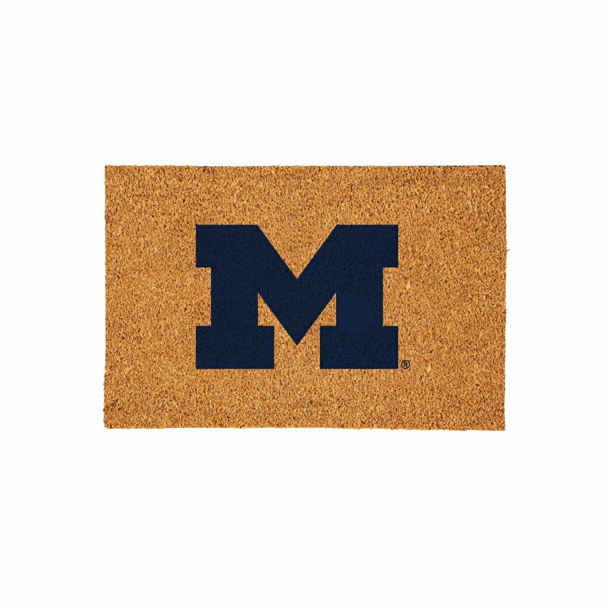 University Of Michigan Large Full Color Coir Mat, 36"x24" - Collegiate