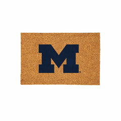 University Of Michigan Large Full Color Coir Mat, 36"x24" - Collegiate