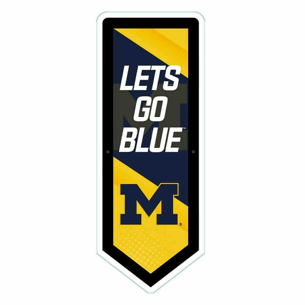 LED Wall Decor, Pennant, University Of Michigan - Collegiate Home