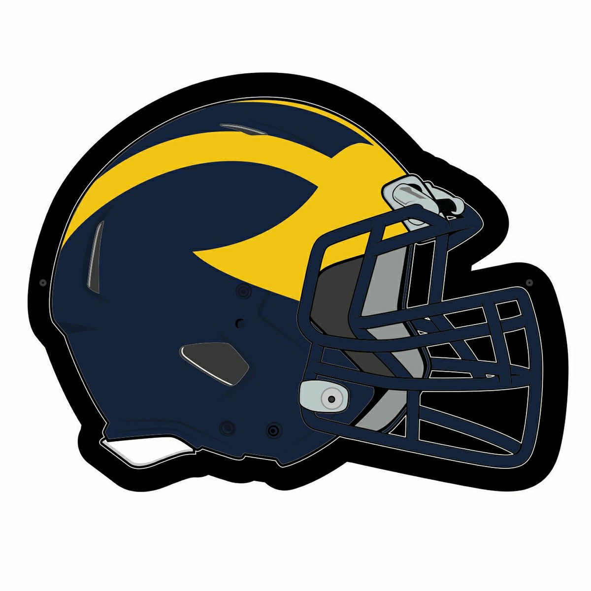 LED Wall Decor, Helmet, University Of Michigan - Collegiate Home