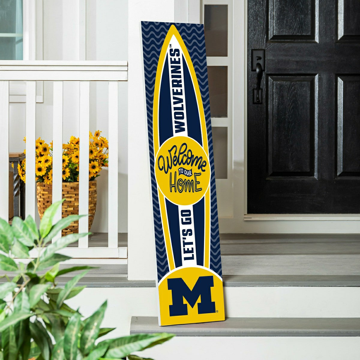 University Of Michigan Summer Seasonal Surfboard ECM Exclusive 47" Sin - Collegiate Home