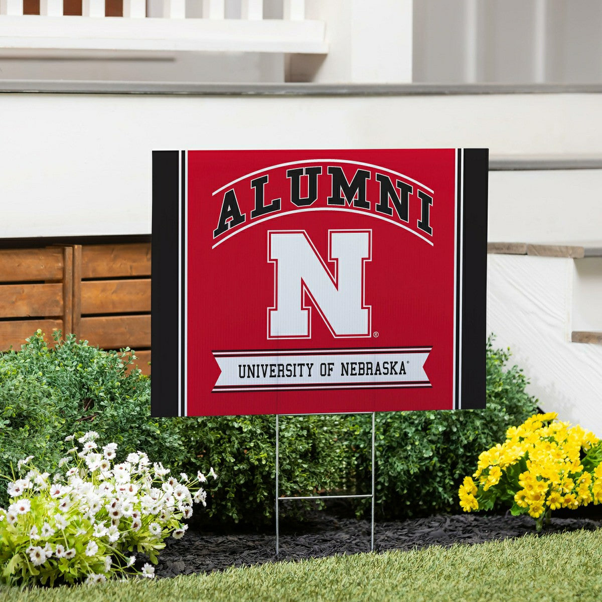 University of Nebraska Coroplast Yard Sign Alumni - Collegiate Home