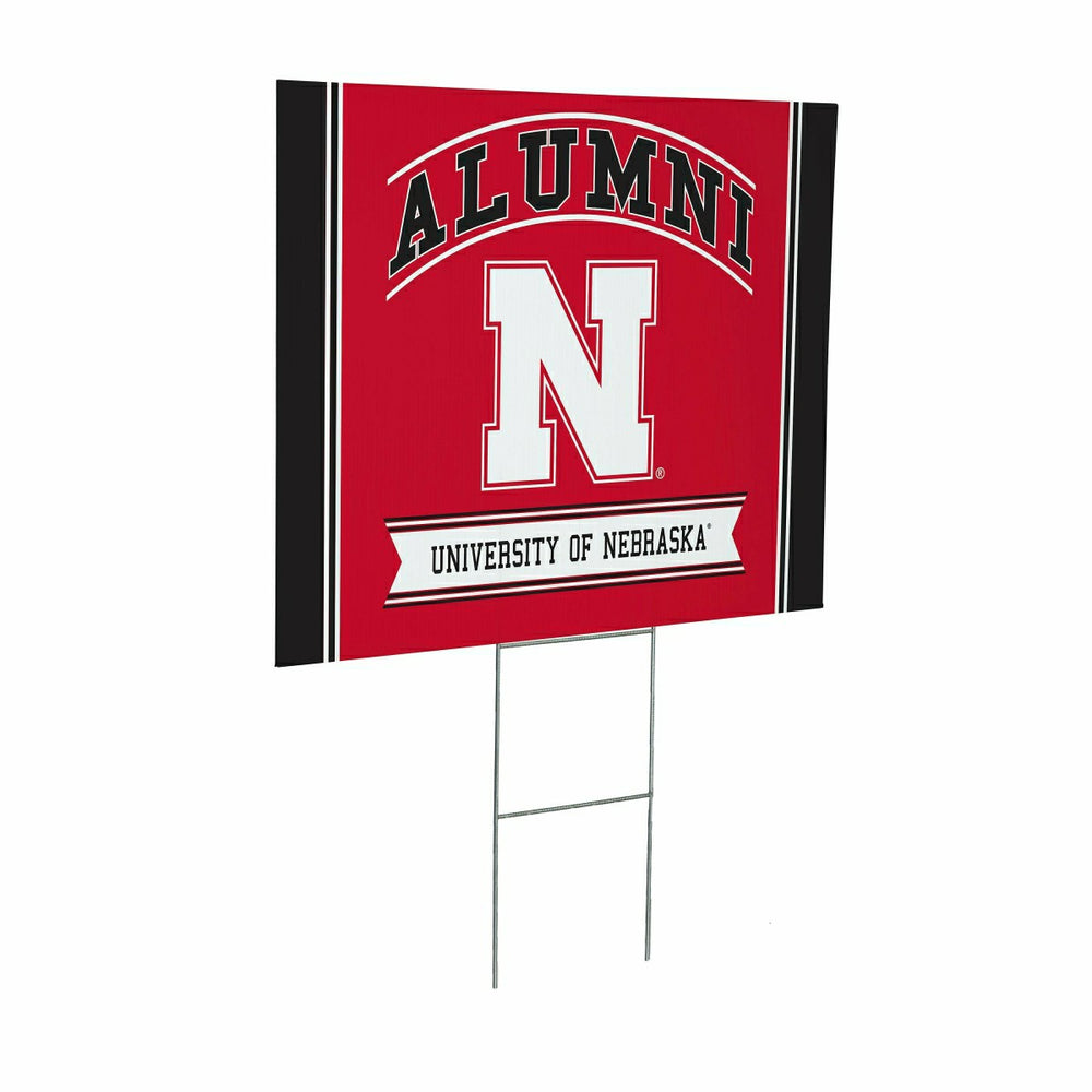 University of Nebraska Coroplast Yard Sign Alumni - Collegiate Home