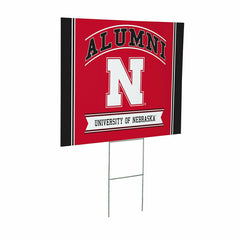 University of Nebraska Coroplast Yard Sign Alumni - Collegiate Home