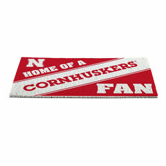 University of Nebraska, PVC Mat COLOR, Home of a Fan - Collegiate