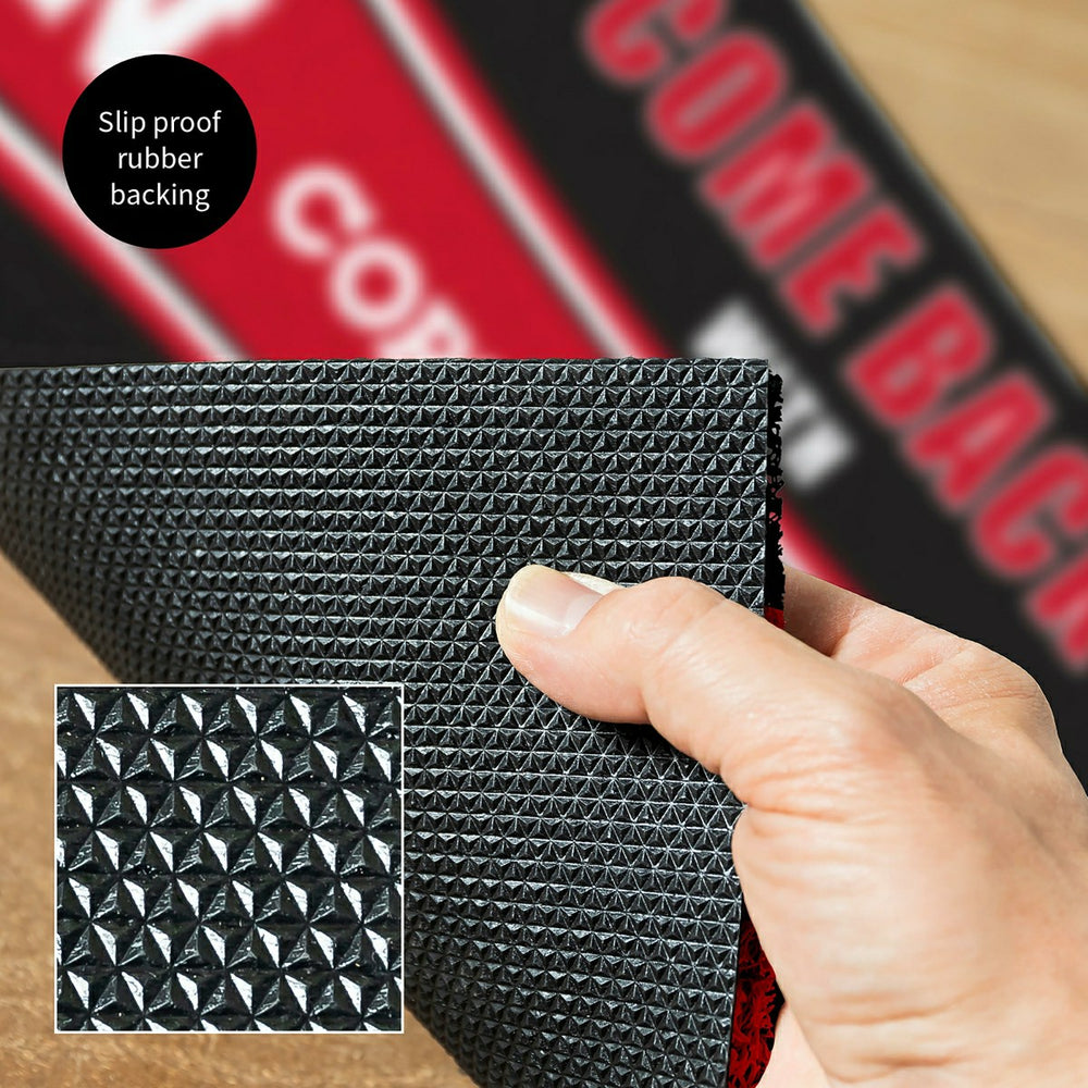 28" x 16" PVC Trapper Mat, Come Back with Tickets, University of Nebra - Collegiate