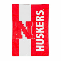 University of Nebraska Embellished Garden Flag - Collegiate Home