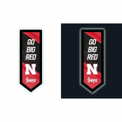 LED Wall Decor, Pennant, University of Nebraska - Collegiate Home
