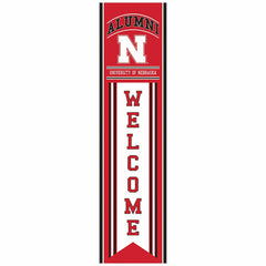 University of Nebraska Alumni Single Sided Large Leaner, 46" - Collegiate Home