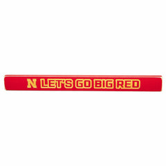 University of Nebraska Engraved Wood Sign, 1.5" x 18" - Collegiate Home