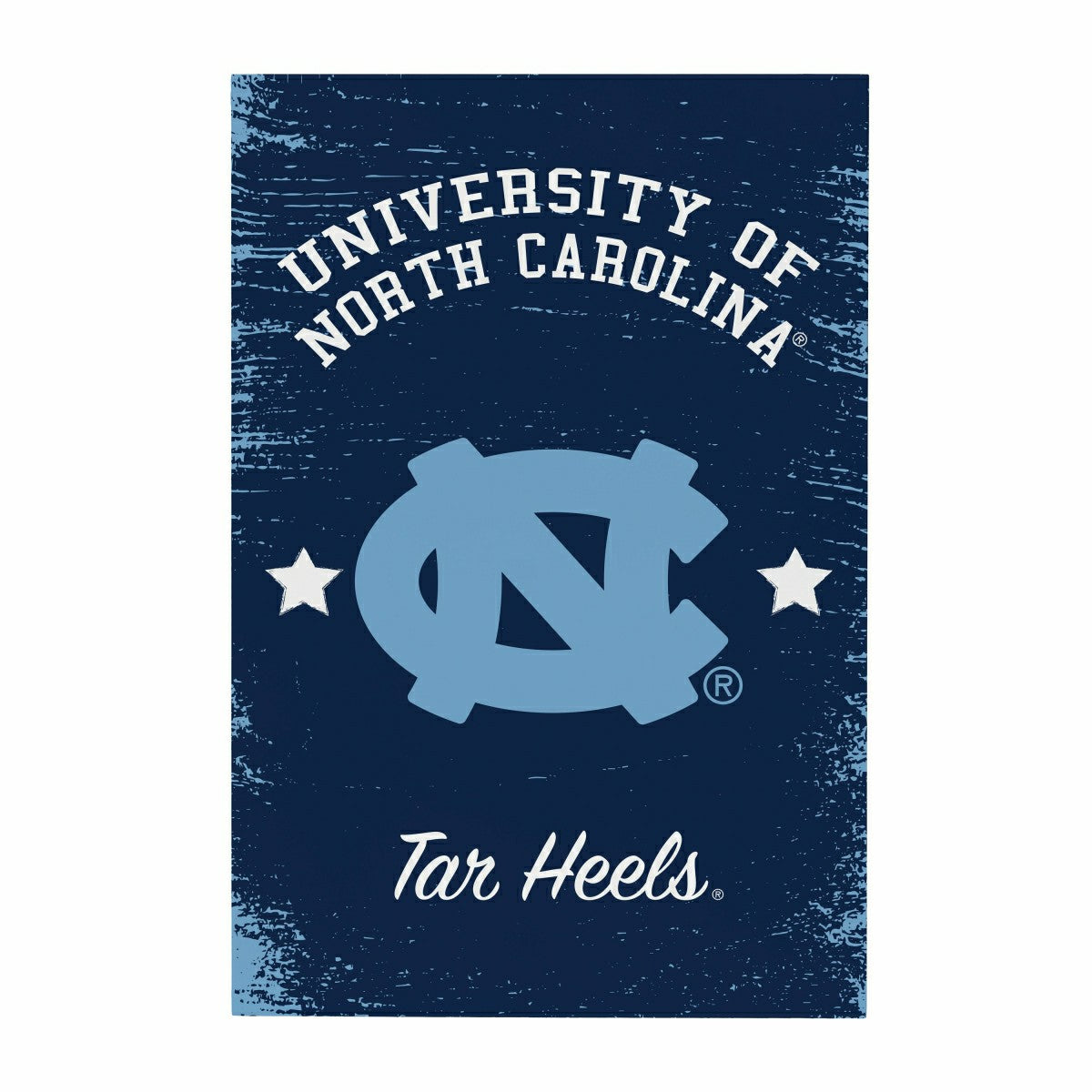 University of North Carolina Wood Wall Sign, 16x24 - Collegiate Home