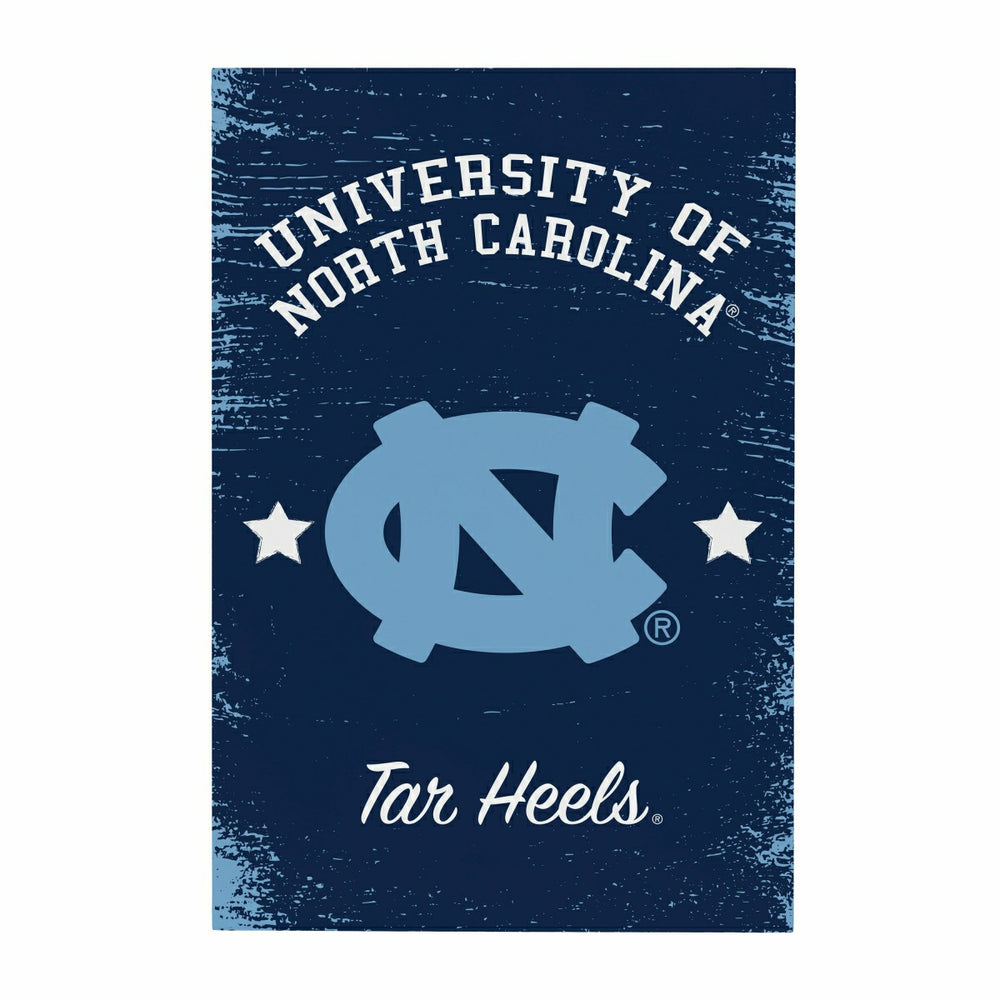 University of North Carolina Wood Wall Sign, 16x24 - Collegiate Home