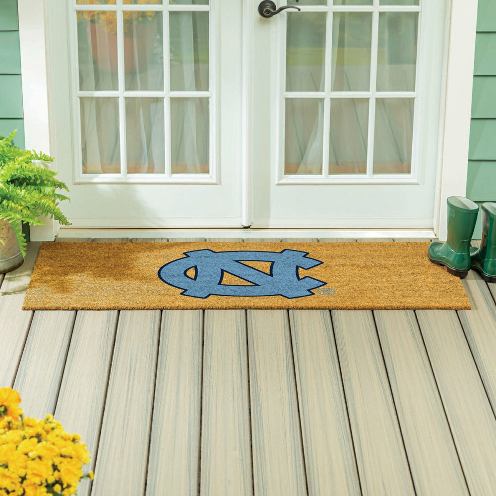 University of North Carolina Extra Large Full Color Coir Mat, 60"x24" - Collegiate