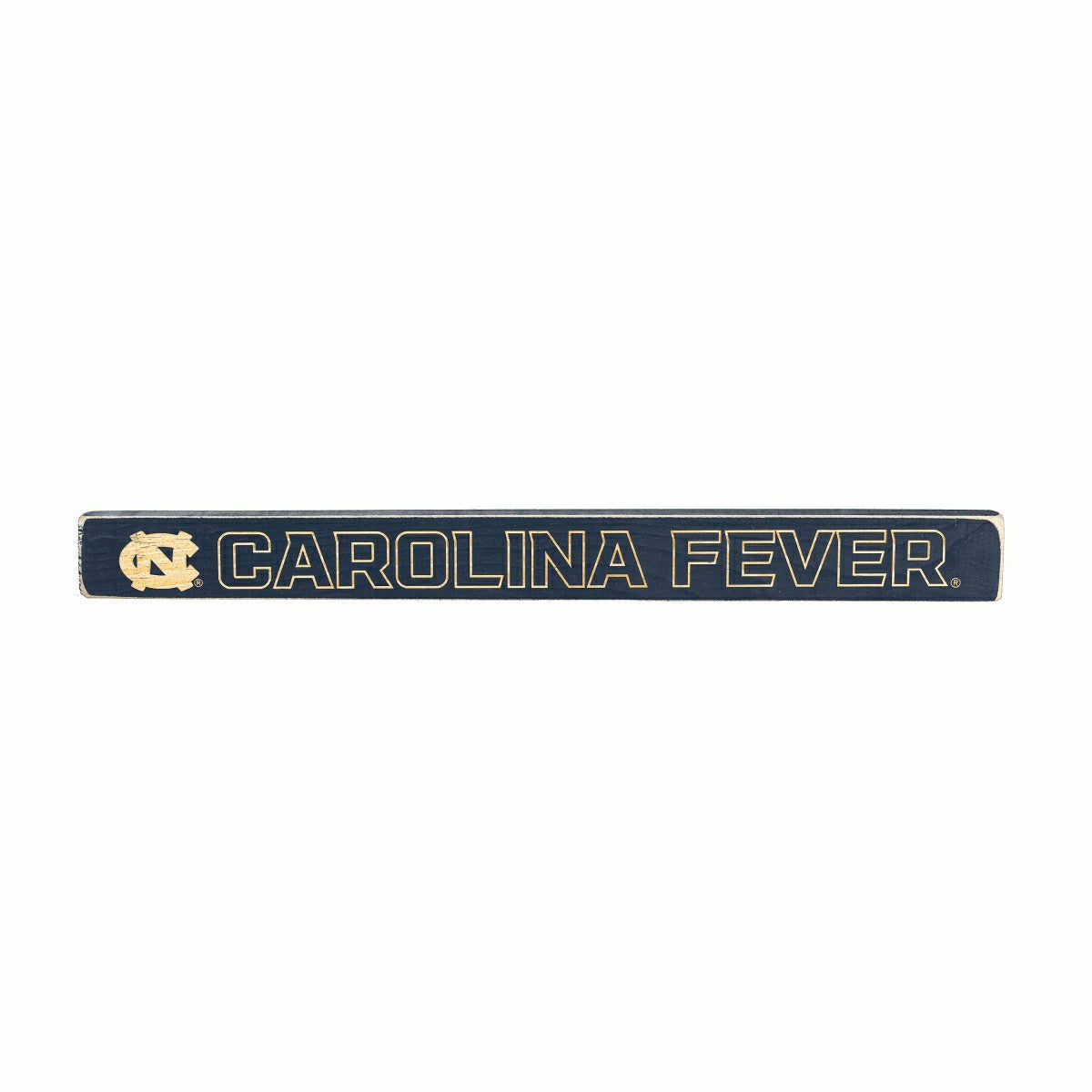 University of North Carolina Engraved Wood Sign, 1.5" x 18" - Collegiate Home